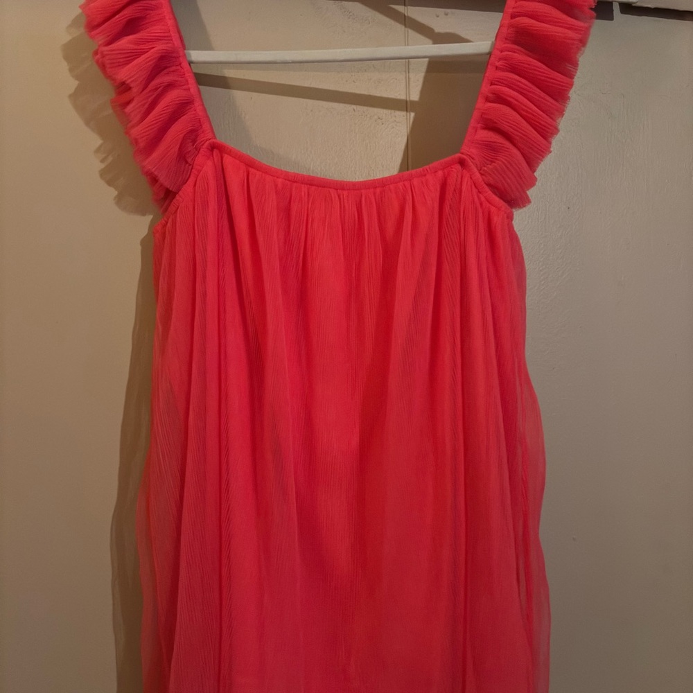 Vibrant Pink Sleeveless Top M